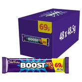 Cadbury Boost Chocolate Bar 69p PMP 48.5g (Case of 48)  Adomoo